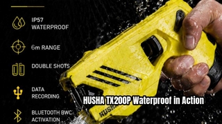 HUSHA TX200P | Αδιάβροχο σε δράση